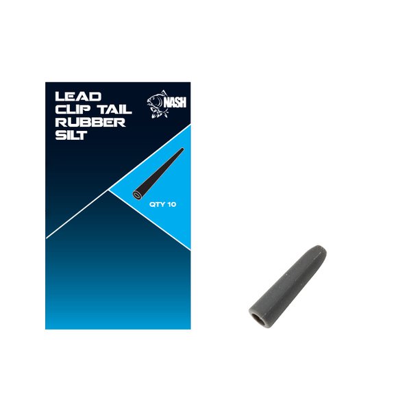 Lead Clip Tail Rubber Silt