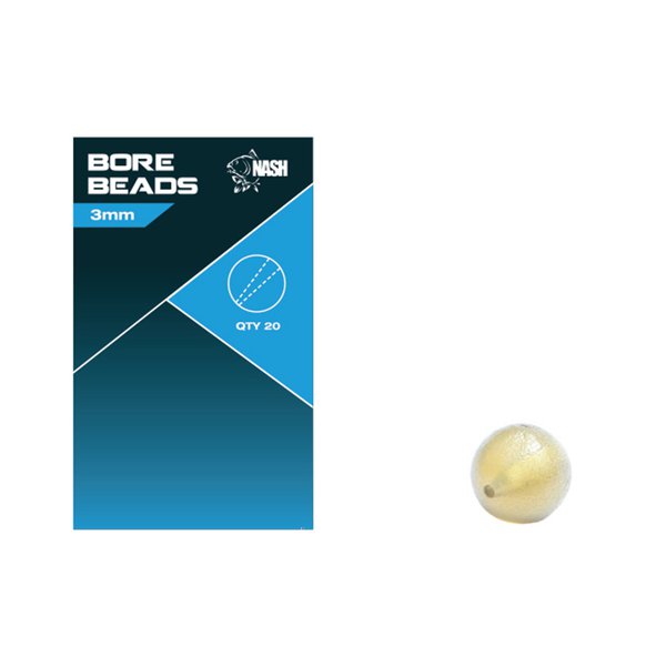 Soft Taper Bore Bead 3mm
