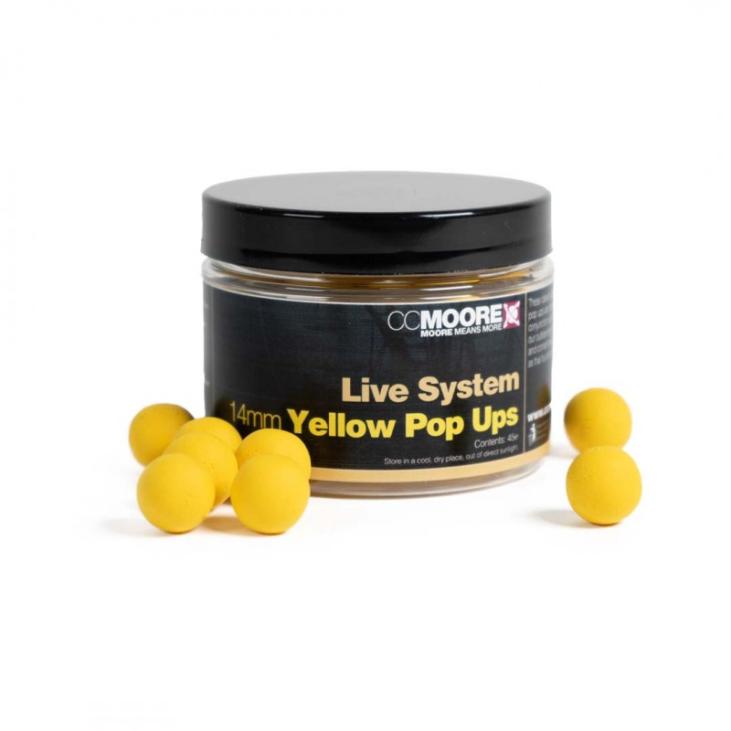 Live System Yellow Pop Ups 14mm