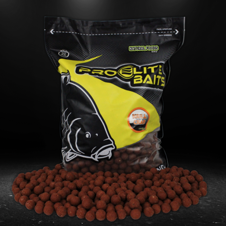 Natural Foods Boilies 20mm Krill & Crab 8kg