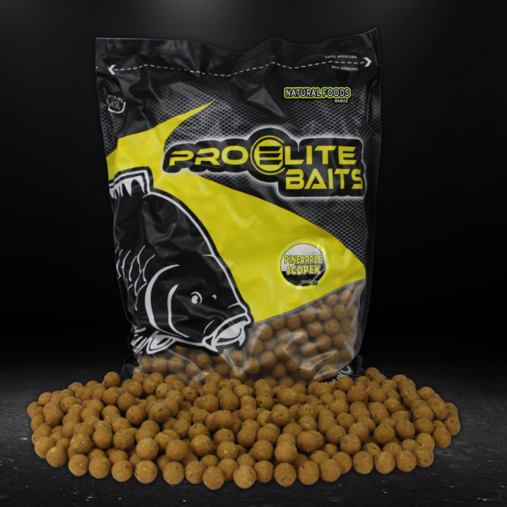 Natural Foods Boilies 20mm Pineapple & Scopex 8kg