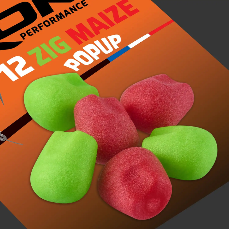 Zig Maize - Green/Red mix - Mélange Vert/rouge