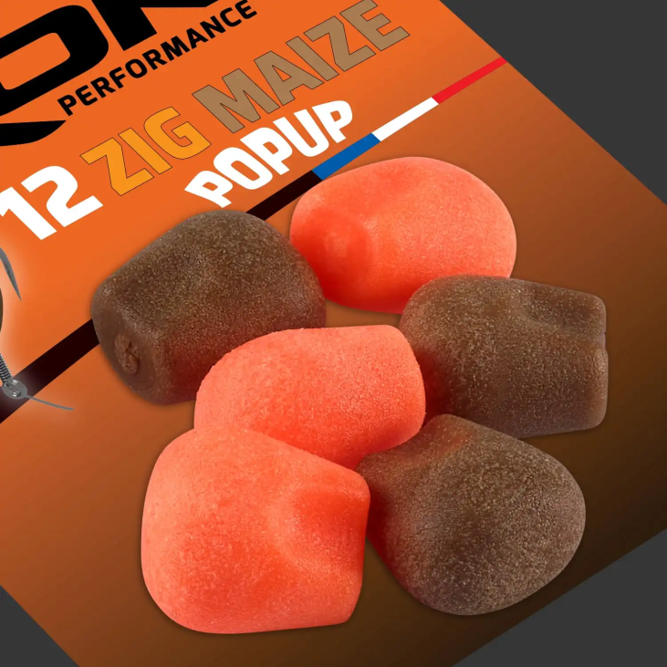 Zig Maize - Orange/Brown mix - Mélange Orange/Marron