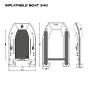Boat Life Inflatable Boat 240